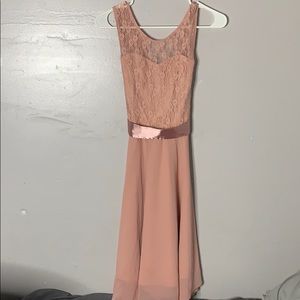 Sand pink lace top Bery Love dress